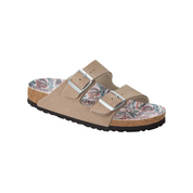 Birkenstock Arizona SYN Soft Gray Taupe Paisley VEG