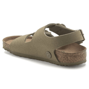 Birkenstock Milano Kids TEX Canvas Faded Khaki VEG