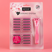 Sence beauty Woman Razors 15pcs + 4pcs