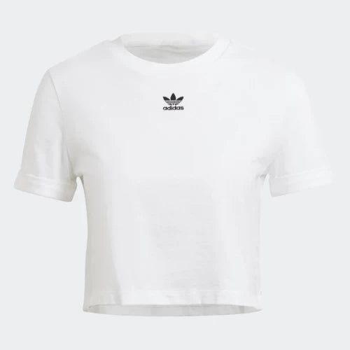 Top Adicolor Classics Roll-Up Sleeve Crop Adidas