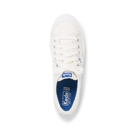 Chaussures Crew Kick 75 Toile Blanche KEDS