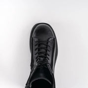 Boots en cuir et daim Makeba