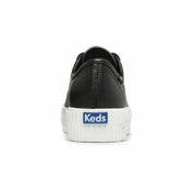 Baskets Triple Kick Amp en cuir KEDS Noir