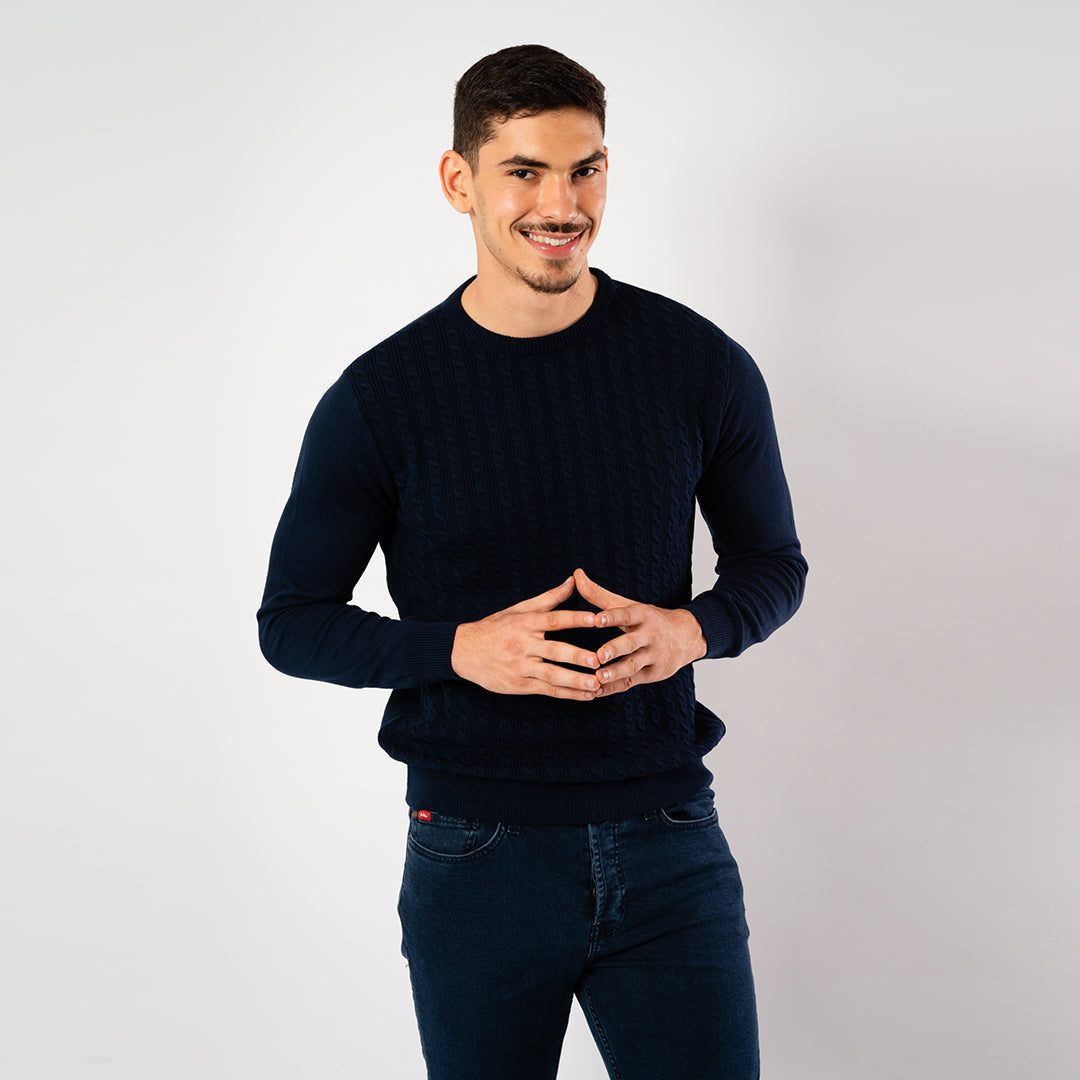 Pull Maille-01 Lch2408 Hom Nat.
