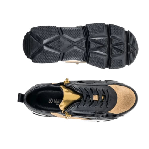 Baskets légères en cuir MAKEBA