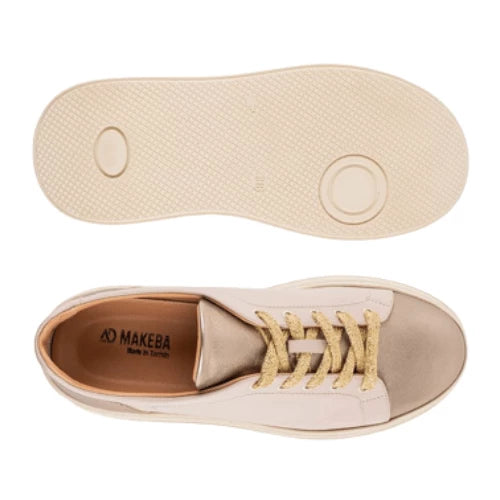 Baskets légères en cuir MAKEBA