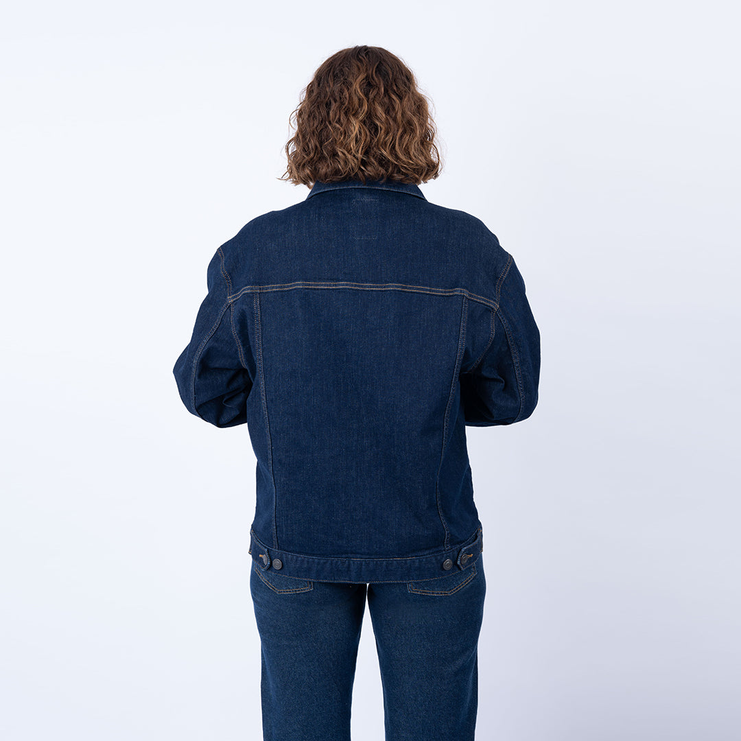 Lee Cooper Blouson Denim Relaxed Fit Bleu D70585-01 TANGA Femme