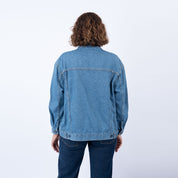 Lee Cooper Blouson Denim Relaxed Fit Bleu SHARON-02 TANGA Femme