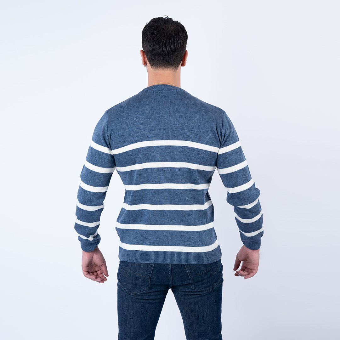 Lee Cooper Pull Blanc MAILLE-04 LCH2512 Homme