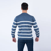 Lee Cooper Pull Blanc MAILLE-04 LCH2512 Homme