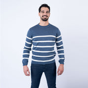 Lee Cooper Pull Blanc MAILLE-04 LCH2512 Homme