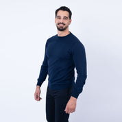 Lee Cooper Pull Marine MAILLE-01 LCH2511 Homme