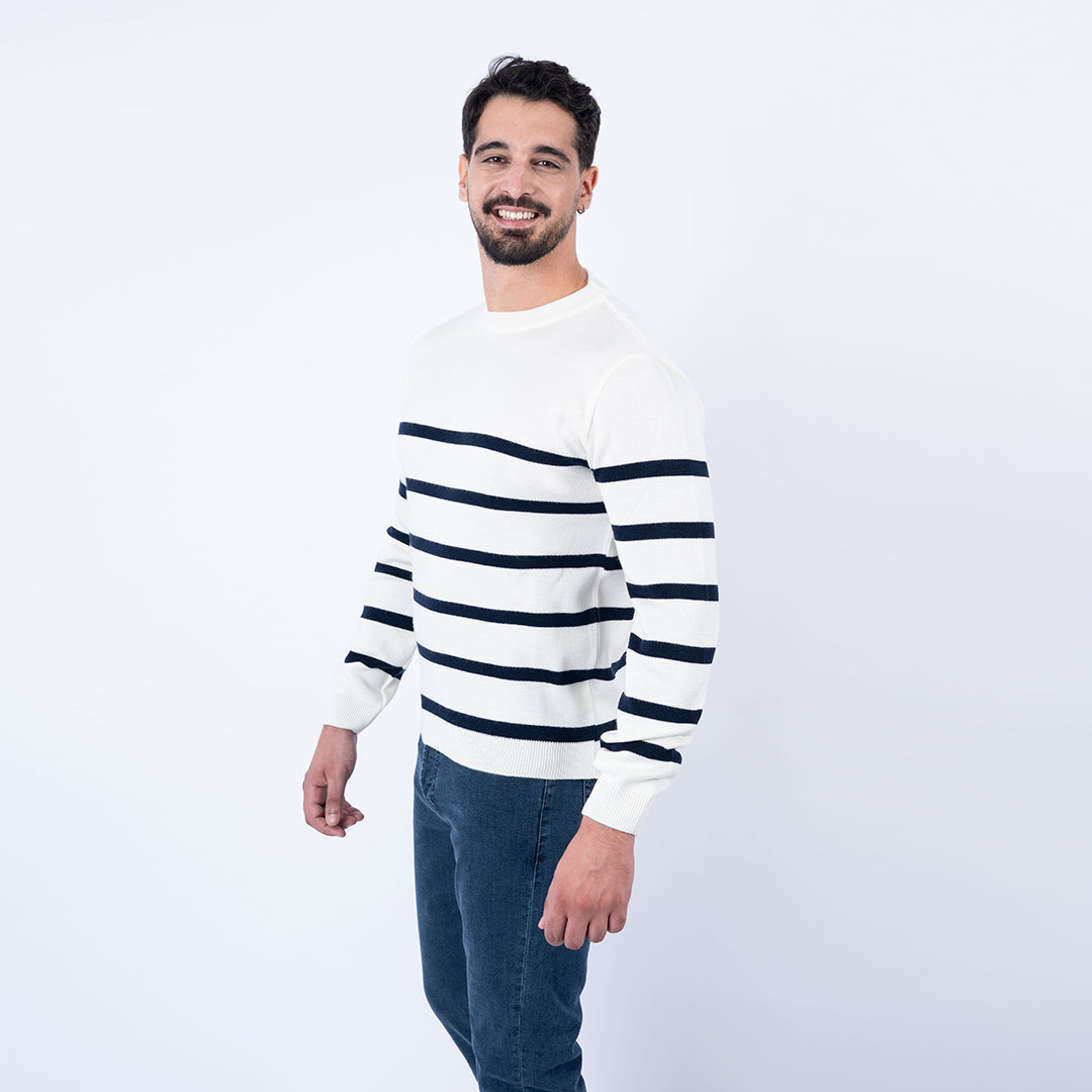 Lee Cooper Pull Bleu MAILLE-01 LCH2512 Homme