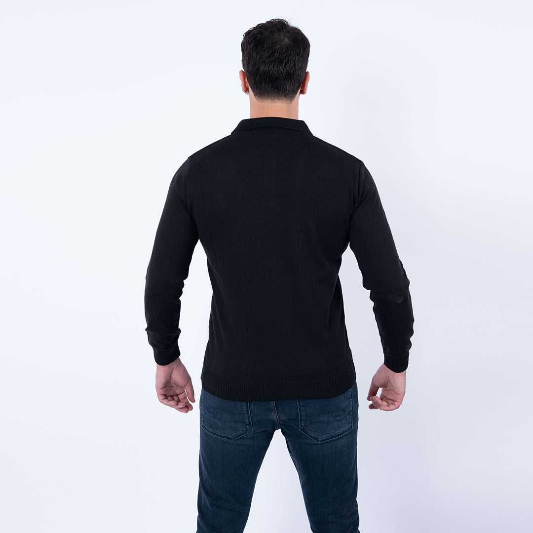 Lee Cooper Pull Noir MAILLE-06 LCH2521 Homme