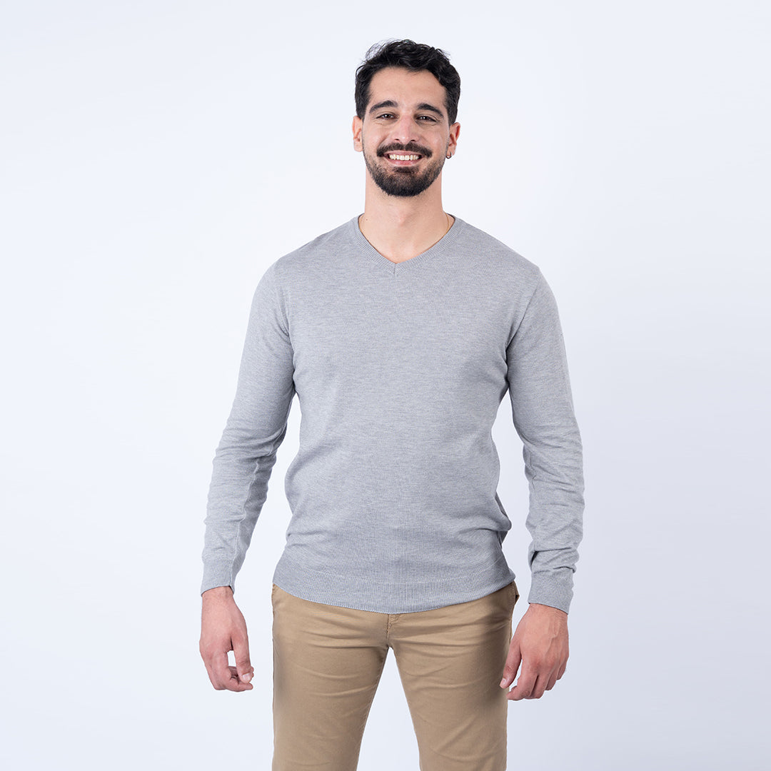 Lee Cooper Pull Gris MAILLE-70 LCH2524 Homme