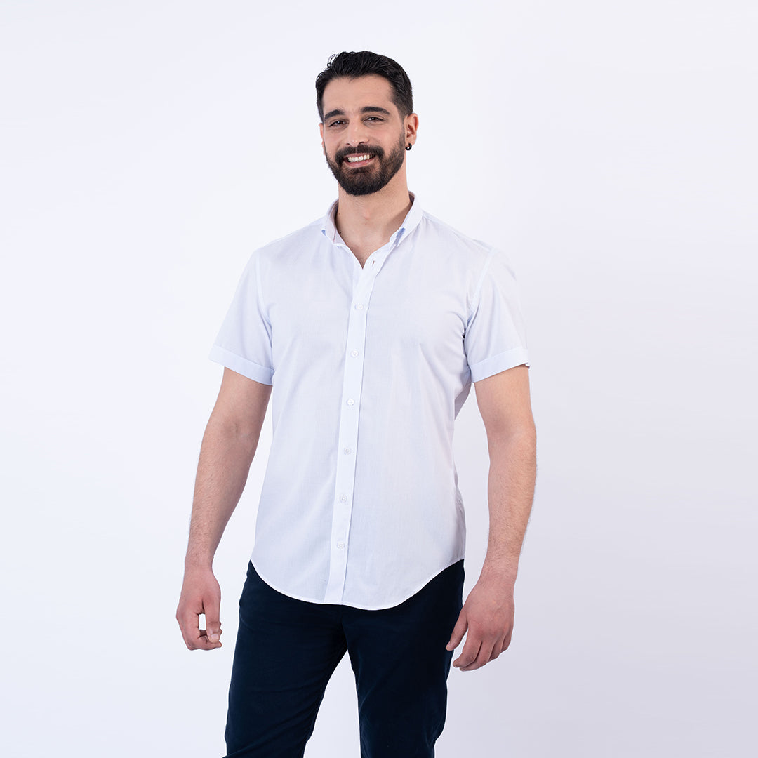 Chemise Toile-80 chem-strai-co Lee Cooper