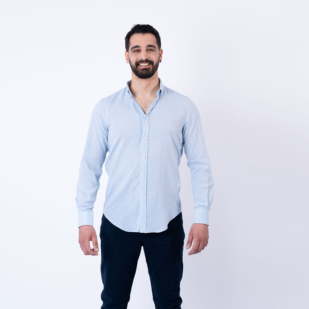 Chemise Toile-91 chem-strai-co Lee Cooper