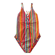 Maillot jeune fille avec lacet Lyouna - Wildkard