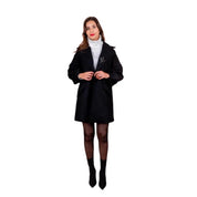 Manteau en cachemire avec doublure et broche démontable