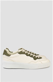 Otis Cuir OFF White D.Vert