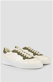Otis Cuir OFF White D.Vert