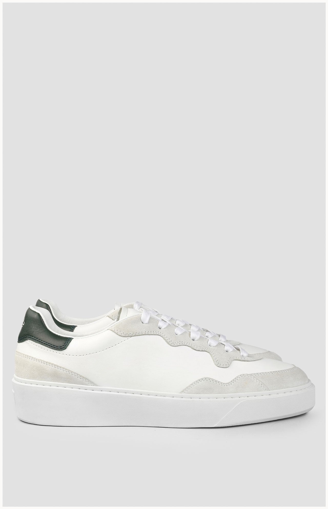 Otis Cuir Blanc Vert