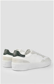 Otis Cuir Blanc Vert