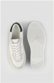 Otis Cuir Blanc Vert