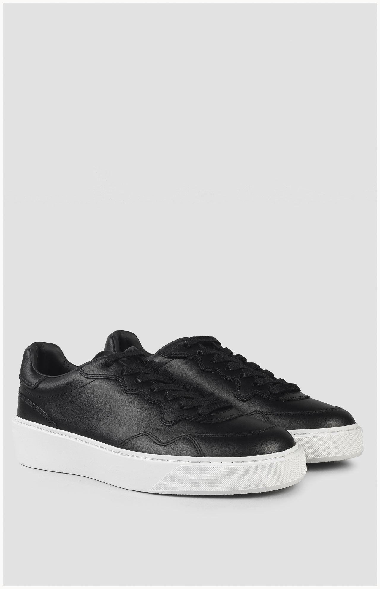 Otis Cuir Noir Foncé