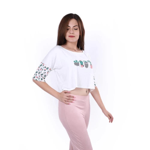 Tee-shirt over Size 3/4 Cactus Lyouna