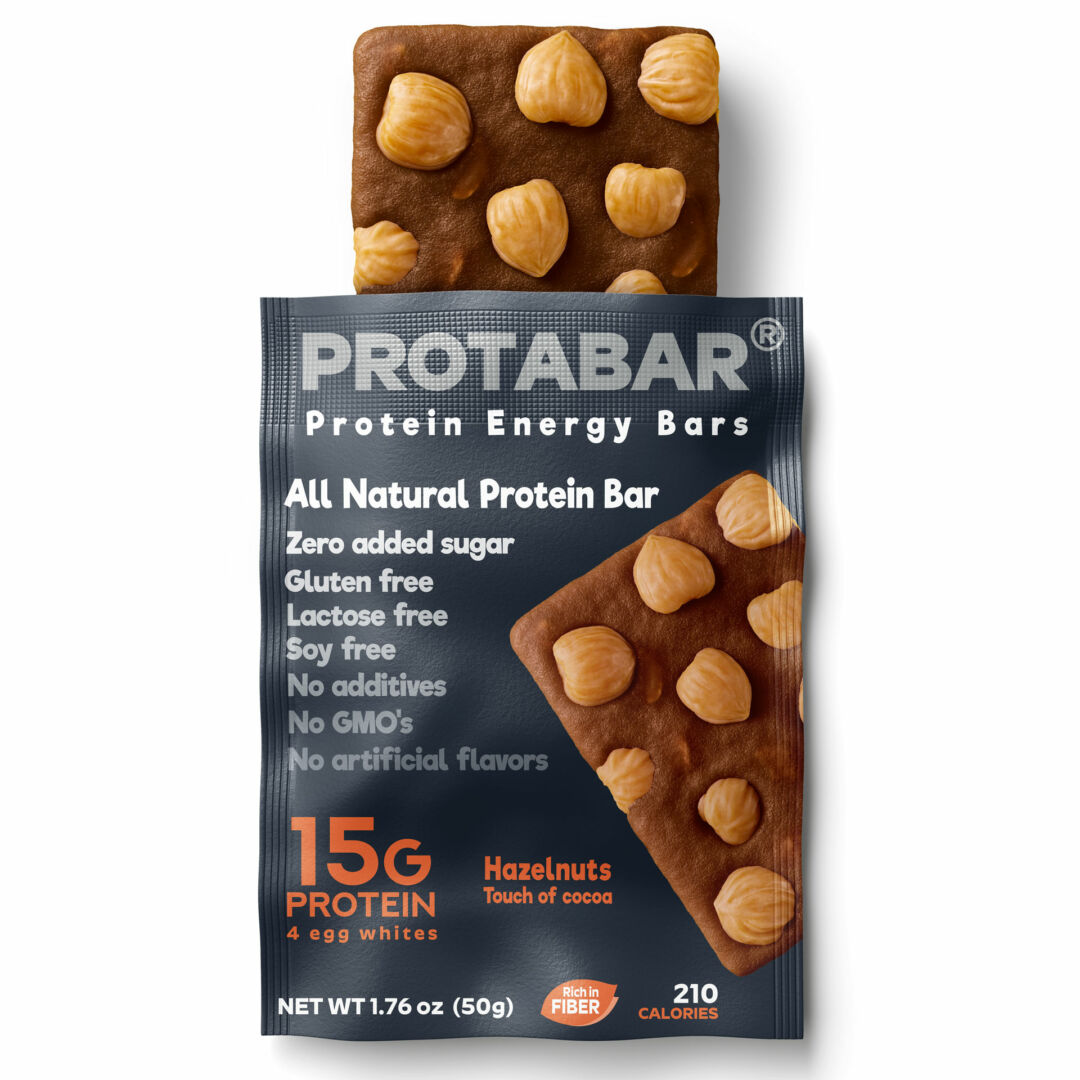Barres Protéinées Naturelles 15gr Protéine par barre PROTABAR 12 Barres