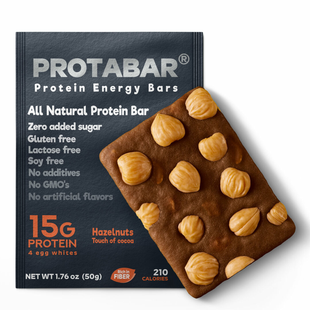 Barres Protéinées Naturelles 15gr Protéine par barre PROTABAR 12 Barres