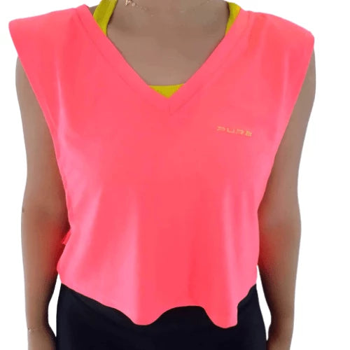 T-shirt col V Pure