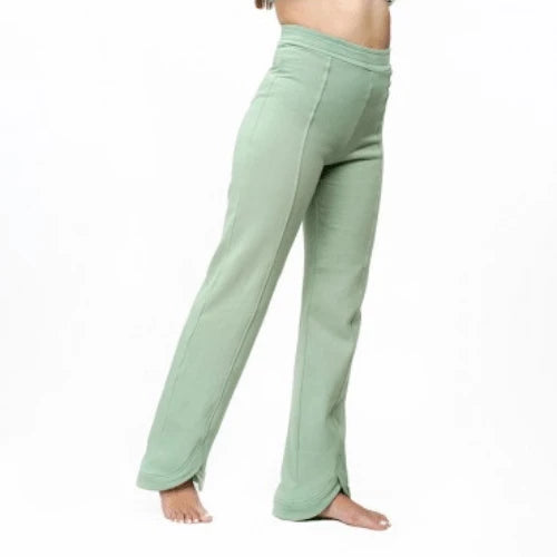 Pantalon avec fente moltonné Lyouna