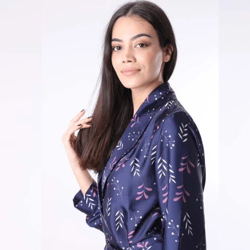 Robe de chambre Satin Lyouna