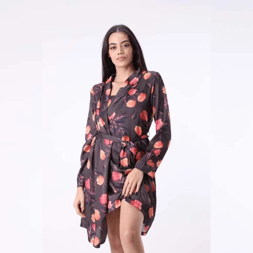 Robe de chambre Satin Lyouna