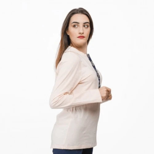 Tee-shirt manche longue avec patte Lyouna