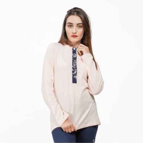 Tee-shirt manche longue avec patte Lyouna