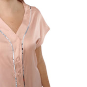 Chemise Demi Manche Satin Lyouna