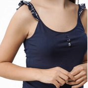 Caraco bretelle volant Lyouna