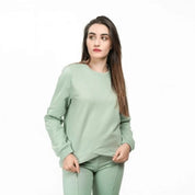 Pull col radicaux bande croisé