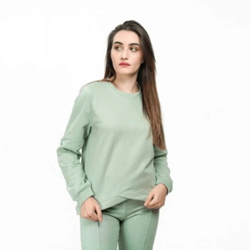 Pull col radicaux bande croisé