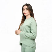 Pull col radicaux bande croisé