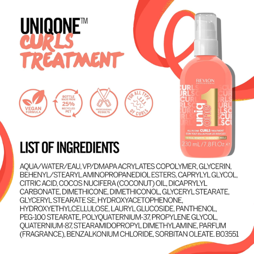 REVLON – UniqOne All In One Curls Hair Treatment