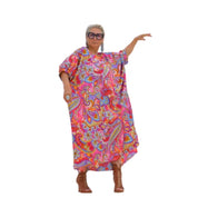 Robe over size imprimée Caro