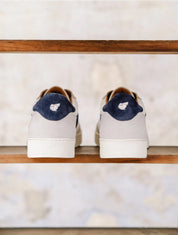 Sneakers Milwaukee Blanc et Bleu Indigo Bobbies