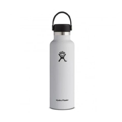 21 Oz Standard Mouth Flex Cap White