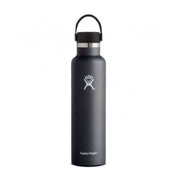 24 Oz Standard Mouth Flex Cap Black