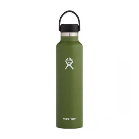 24 Oz Standard Mouth W/ Flex Cap Olive