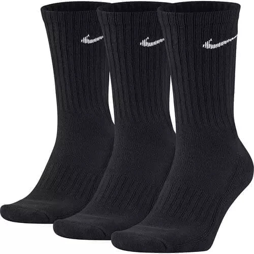 Nike Value Cushioned – Chaussettes mi-hautes (lot de 3)